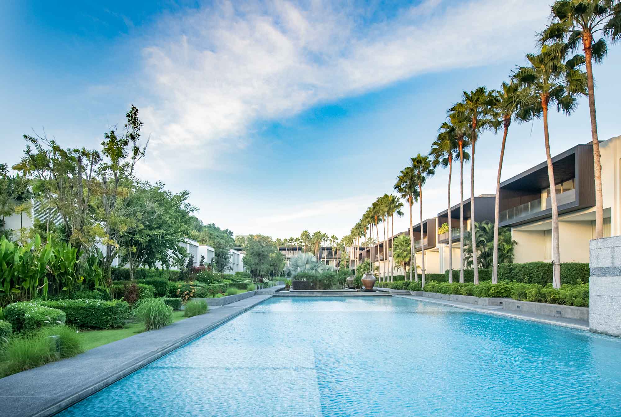 Building exterior in Phuket, Thailand